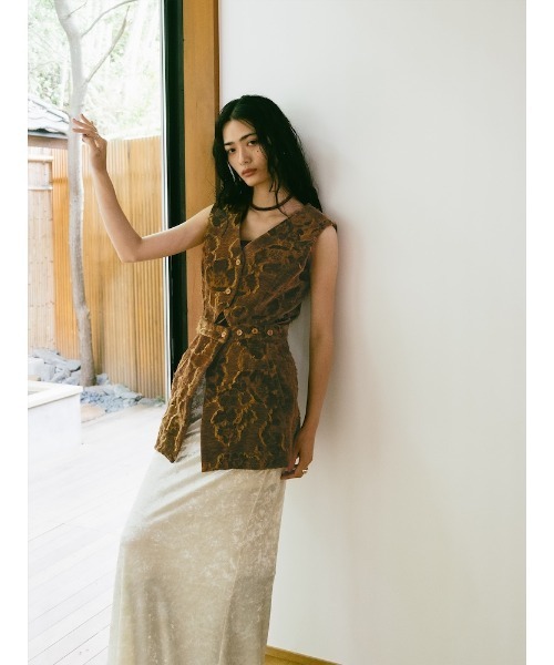 sahara（サハラ） ベスト ジレ Multi Way Jacquard Vest/マルチウェイ