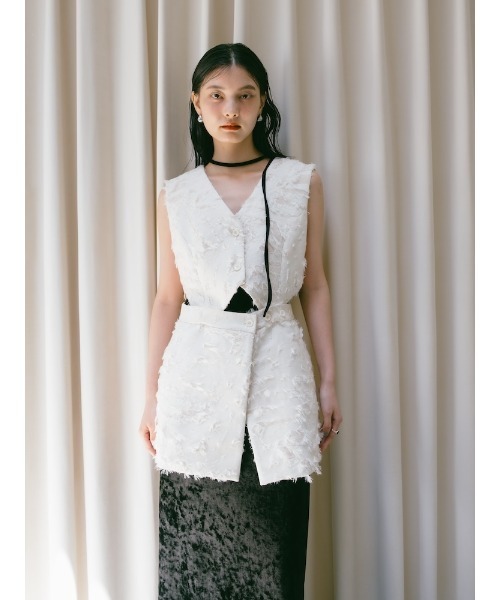 sahara（サハラ） ベスト ジレ Multi Way Jacquard Vest/マルチウェイ