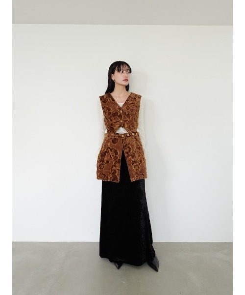 sahara（サハラ） ベスト ジレ Multi Way Jacquard Vest/マルチウェイ