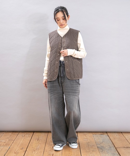 URCH RNA ワイドパンツ ジーンズ デニム デニムパンツ R4361 前