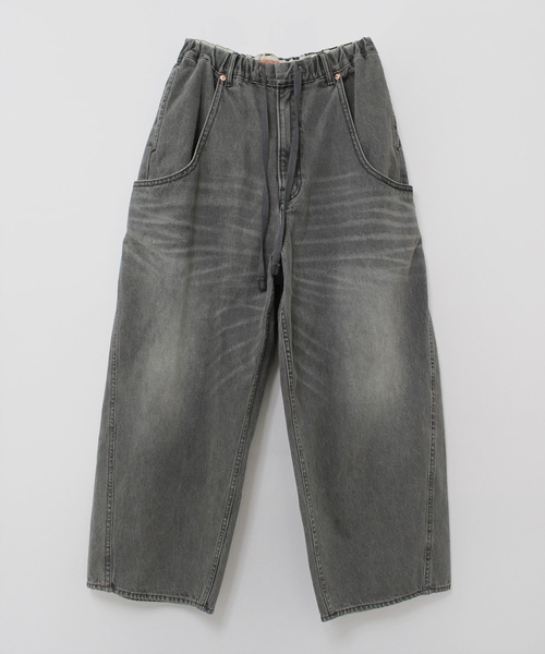 URCH RNA ワイドパンツ ジーンズ デニム デニムパンツ R4361 前