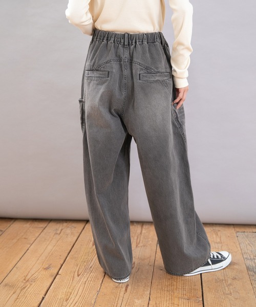 URCH RNA ワイドパンツ ジーンズ デニム デニムパンツ R4361 前