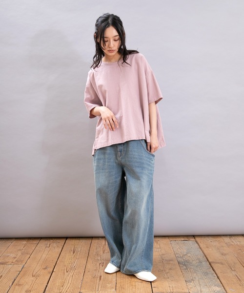 URCH RNA ワイドパンツ ジーンズ デニム デニムパンツ R4361 前