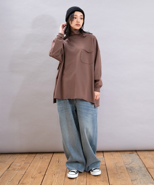 URCH RNA ワイドパンツ ジーンズ デニム デニムパンツ R4361 前