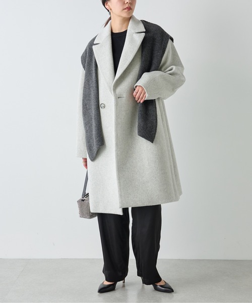 GALLARDAGALANTE（ガリャルダガランテ） チェスターコート FREE グレー