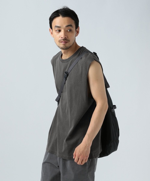 Trun様　ノースリーブ+tシャツ BAYFLOW tシャツ カットオフノースリーブ メンズ : ZOZOTOWN