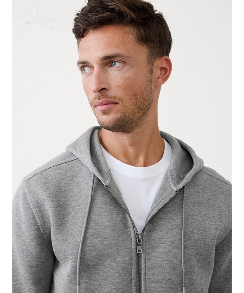 BANANA REPUBLIC パーカー FACTORY STORE ソフトタッチジップパーカー