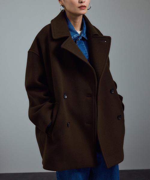 【ROPE’】（M）2weyピーコート/きれい系アウター/個性的/シンプル ZOZOTOWN Yahoo!店 - ピーコート｜Yahoo!ショッピング
