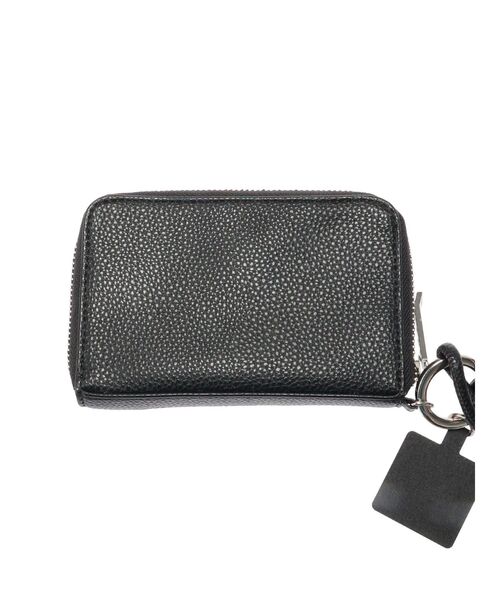 Wallet shoulder bag／ミニポーチ付／ブラック UN3D. ショルダーバッグ バッグ POUCH MULTI WALLET / ポーチ