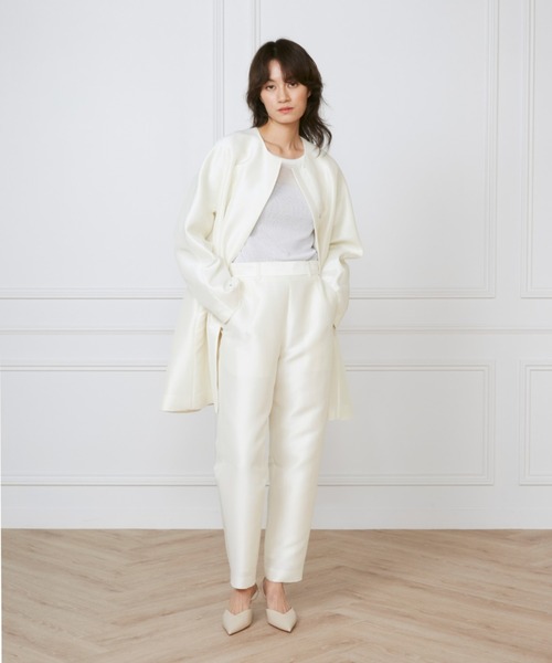 ニット セーター 異素材畦編みニット 「la veille by SUPERIOR CLOSET」 レディース INED ニット セーター 異素材畦編みニット 「la veille by