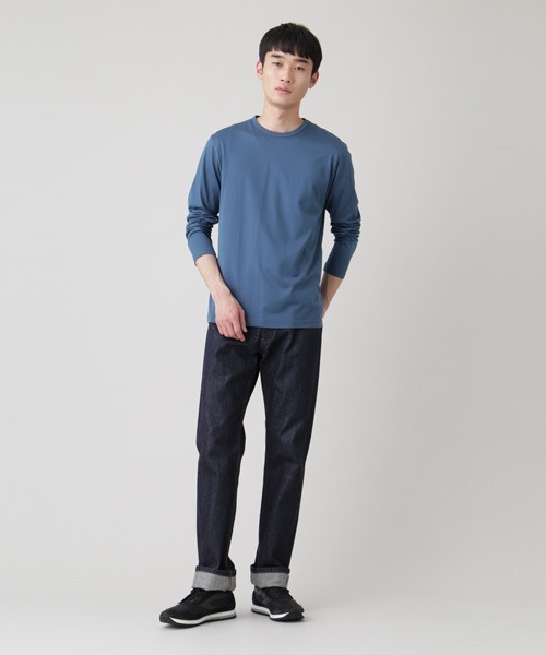 「SUNSPEL」 長袖Tシャツ SMALL オリーブ メンズ