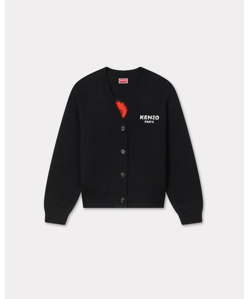 90s KENZO カーディガン KENZO（ケンゾー） カーディガン 'Boke Flower' コットンウール
