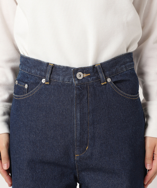 「JOURNAL STANDARD relume」 デニムパンツ 36 ネイビー レディース