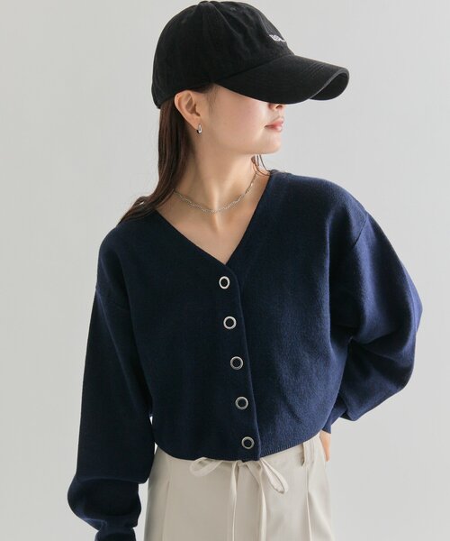 mystic（ミスティック） カーディガン 「今すぐお届け可能！もちふわ