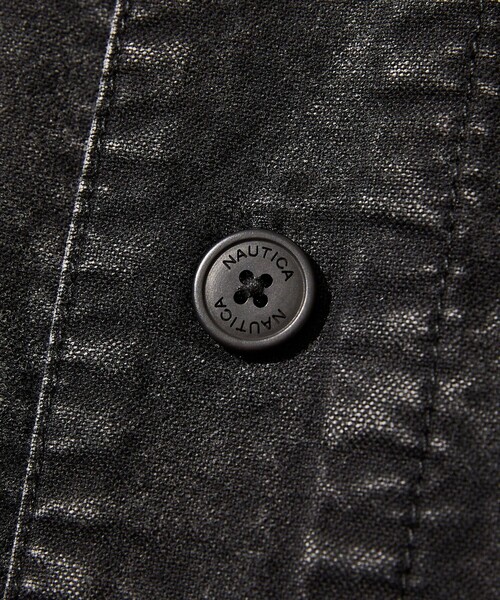 「NAUTICA」 半袖シャツ LARGE ベージュ メンズ_画像4