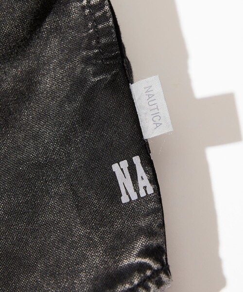 「NAUTICA」 半袖シャツ LARGE ベージュ メンズ_画像8