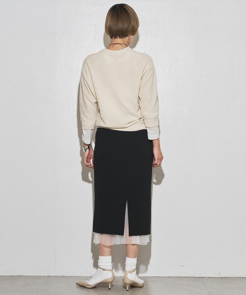Whim Gazette（ウィム ガゼット） スカート 「GEMINI」ニット