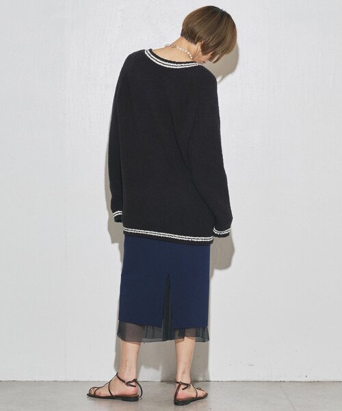 Whim Gazette（ウィム ガゼット） スカート 「GEMINI」ニット