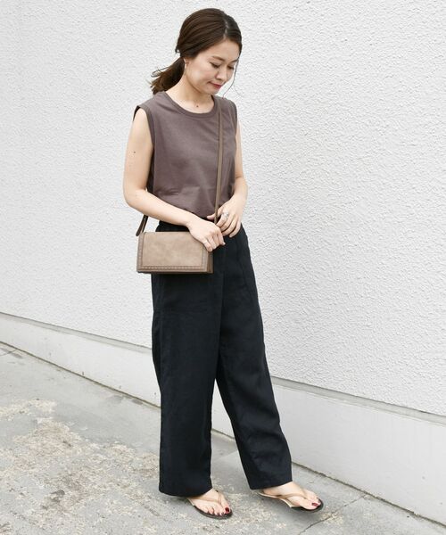 「liflattie ships」 パンツ MEDIUM グリーン レディース_画像8