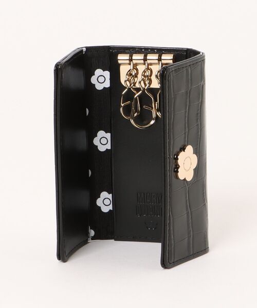 MARY QUANT（マリークヮント） キーケース マリークワント クロコ