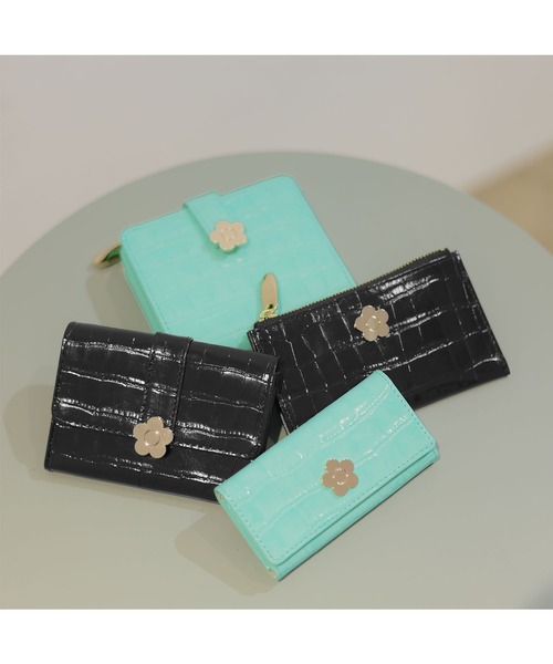 MARY QUANT キーケース マリークワント mary quant クロコエンボス