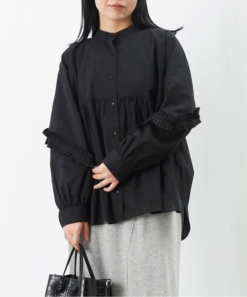 LADY LUCK LUCA（レディラックルカ） ブラウス シャツ LC/LLL プリーツ