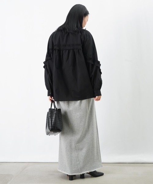 LADY LUCK LUCA（レディラックルカ） ブラウス シャツ LC/LLL プリーツ