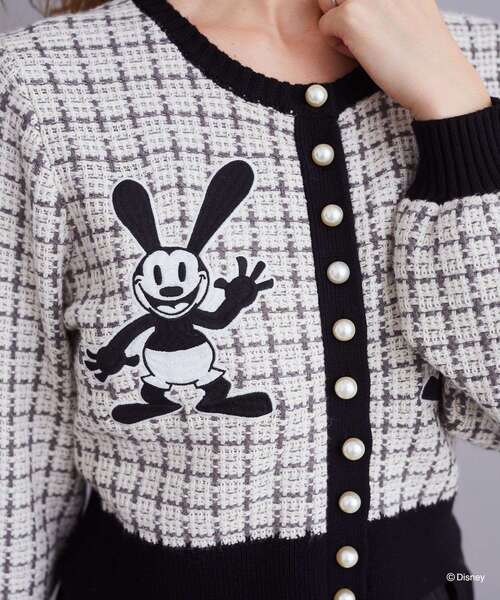 Disney（ディズニー） カーディガン オズワルド/MIXニットカーディガン