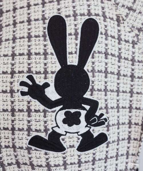 Disney（ディズニー） カーディガン オズワルド/MIXニットカーディガン