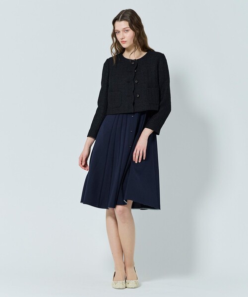 TOCCA（トッカ） ジャケット ノーカラージャケット BABY SCALLOP