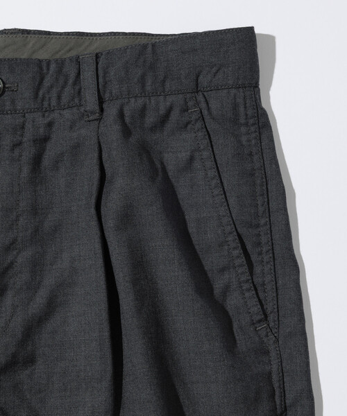 PWA プア ウール ワイドスラックスパンツ チャコールグレー Mサイズ FREAK'S STORE（フリークスストア） ワイドパンツ スラックス Washed