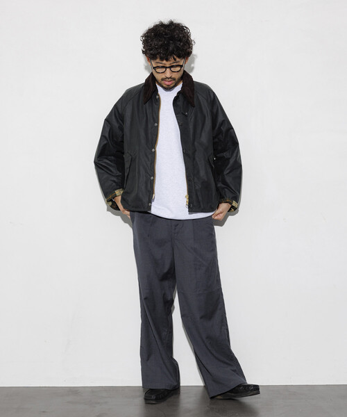 FREAK'S STORE（フリークスストア） ワイドパンツ スラックス Washed