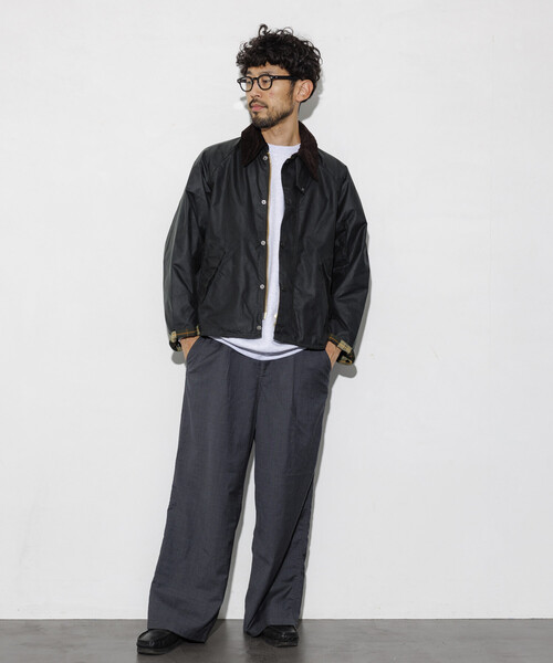FREAK'S STORE（フリークスストア） スラックス Washed 100% Wool