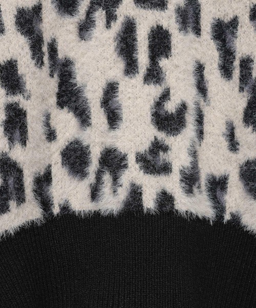 HARE（ハレ） ニット セーター シャギーポロニットプルオーバー(HARE