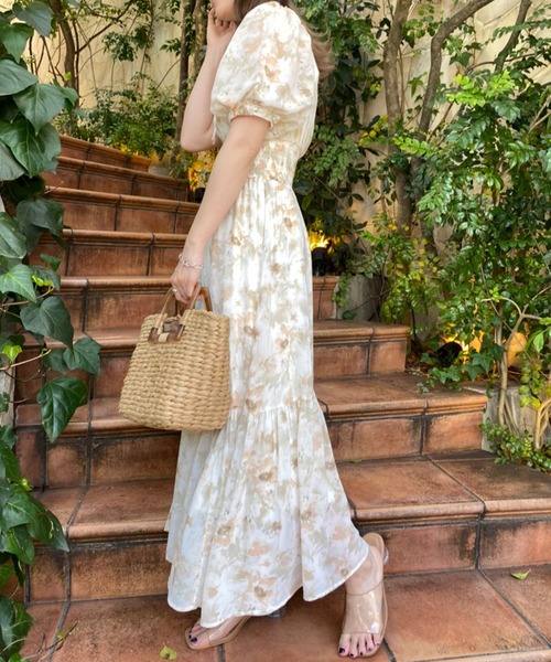 「one after another NICE CLAUP」 半袖ワンピース FREE ピンク系その他 レディース_画像6