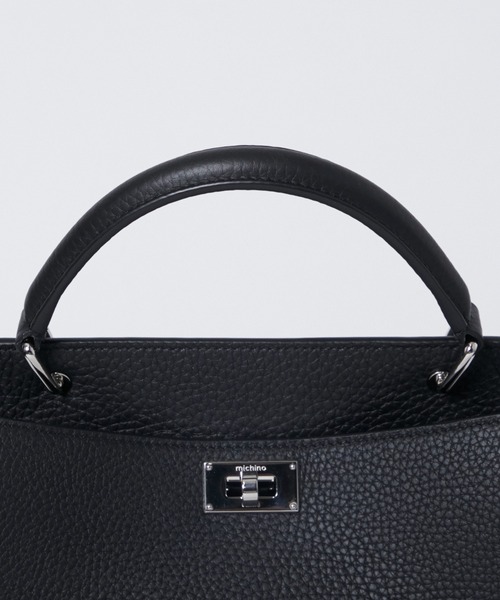 新品未使用 MICHINO PARIS LUTECE MINI BLACK ハンドバッグ - ルテス ミニ ブラック