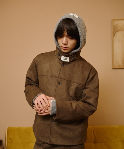 common gull products 秋の残り香なスエードジャケット common gull products. カバーオール 秋の残り香なスエードジャケット