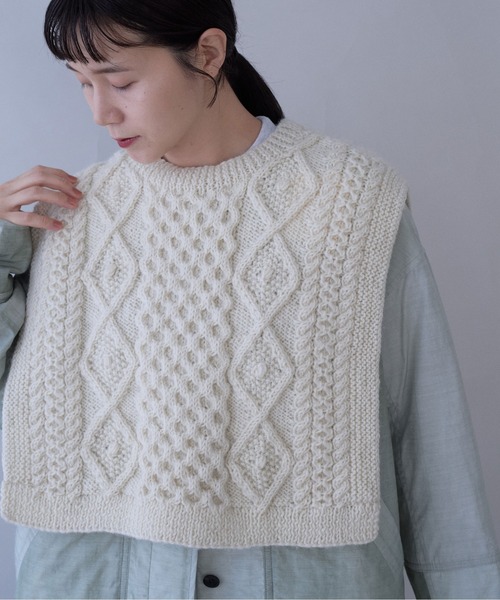 yuni ハンドニット yuni ニット セーター ネパールハンドニット ベスト レディース