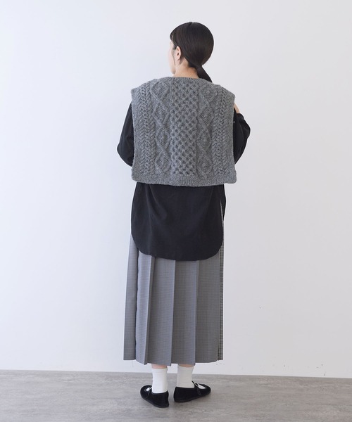 yuni ニット セーター ネパールハンドニット ベスト レディース