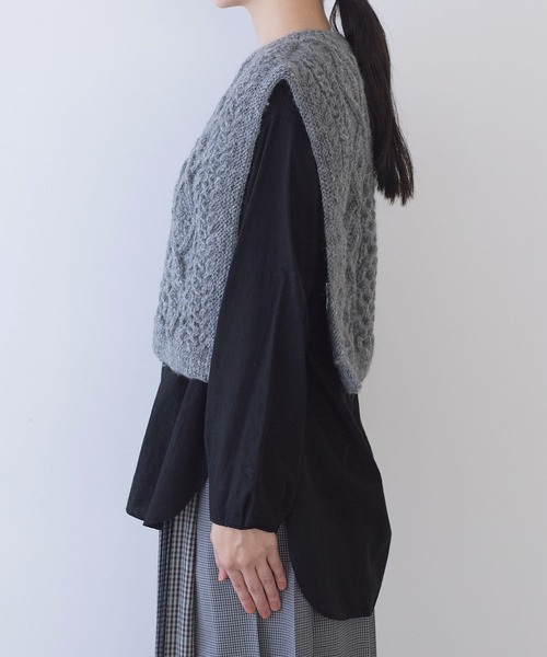 yuni ニット セーター ネパールハンドニット ベスト レディース