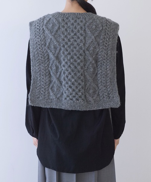 yuni ニット セーター ネパールハンドニット ベスト レディース