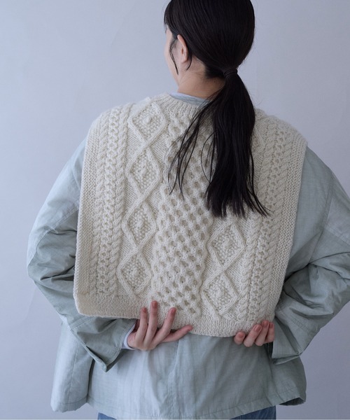 yuni ニット セーター ネパールハンドニット ベスト レディース