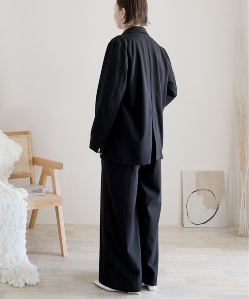 「ECRIRE」 オーバーオール M ブラック レディース_画像5