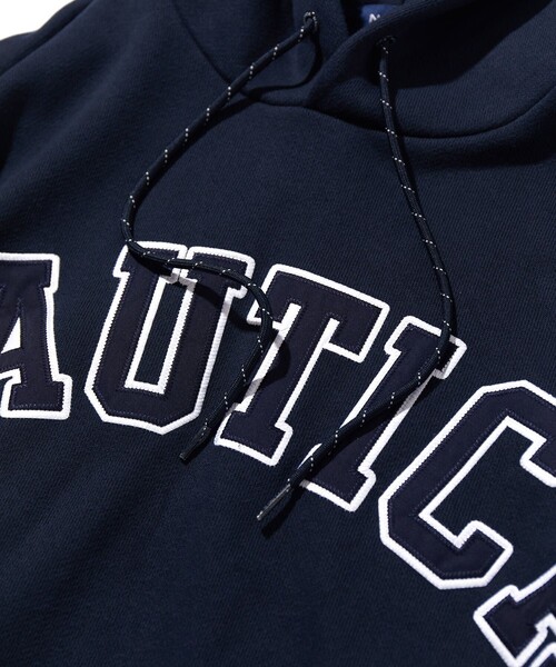 「NAUTICA」 プルオーバーパーカー X-LARGE ネイビー メンズ_画像4