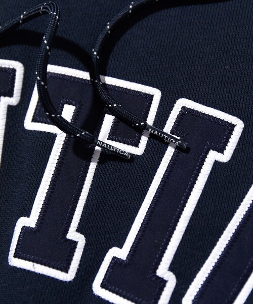 「NAUTICA」 プルオーバーパーカー X-LARGE ネイビー メンズ_画像6