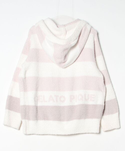 gelato pique（ジェラートピケ） ニットカーディガン FREE ピンク