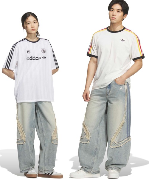 adidas（アディダス） ジーンズ adidas TG WIDE DENIM PANTS