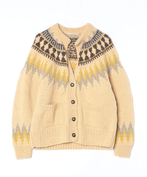 Curensology」 ニットカーディガン FREE アイボリー レディース