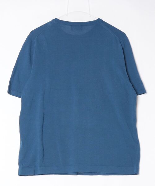 「MORGANO」 半袖Tシャツ「BEAMS Fコラボ」 - ブルー メンズ_画像2
