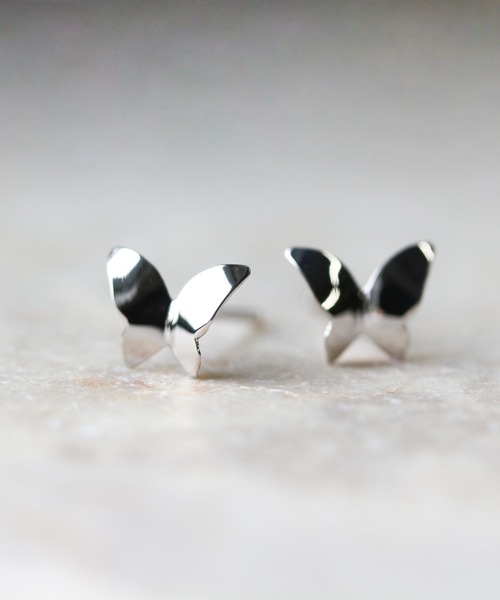 cui-cui（キュイキュイ） ピアス（両耳用） FREE ホワイトゴールド